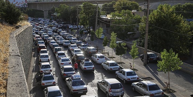 ترافیک سنگین در همه جاده‌های تهران-شمال/کندوان ساعت 12 امروز یک طرفه می‌شود