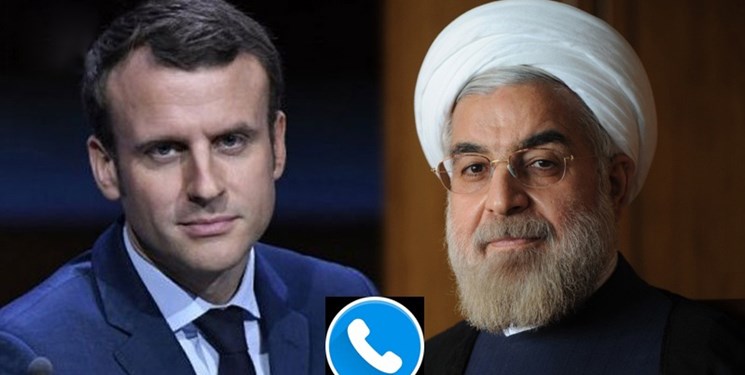 روحانی و مکرون درباره لبنان، برجام و اینستکس گفت‌وگو کردند