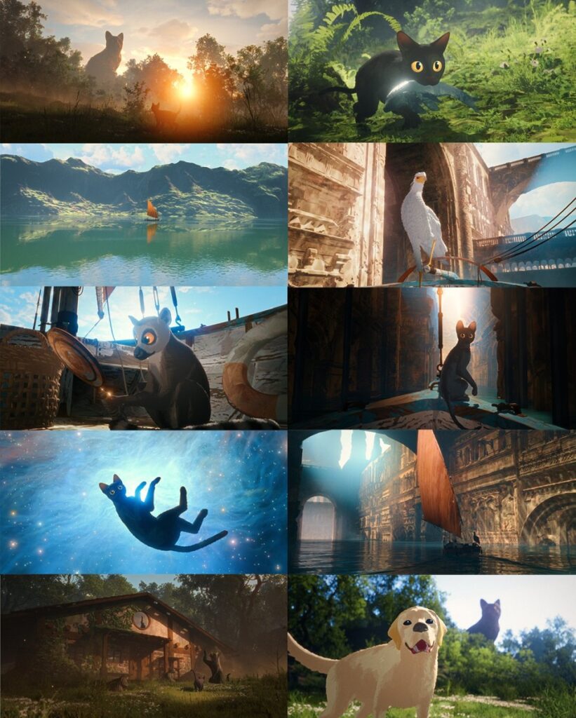 flow-made-with-blender-1-821x1024-1 انیمیشن برنده اسکار 2025 ساخته شده با Blender