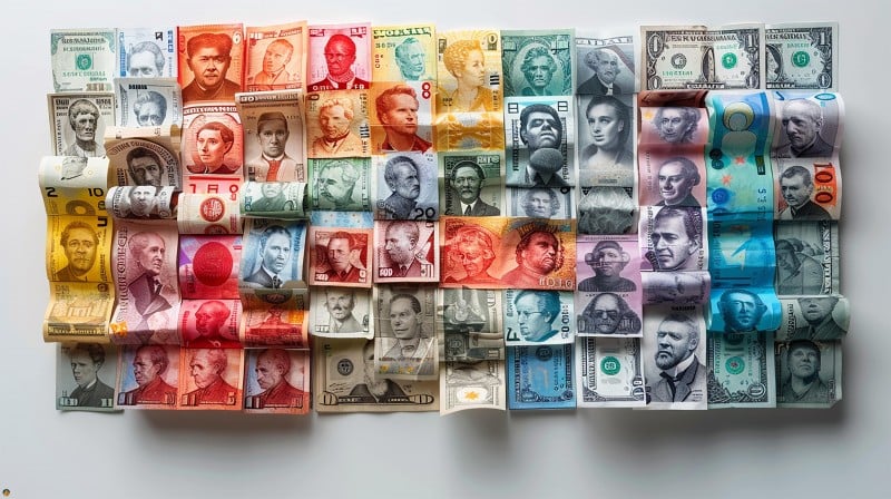 full-color-image-showcasing-diverse-collection-international-currencies-min201-2 چشمانداز ارزها
