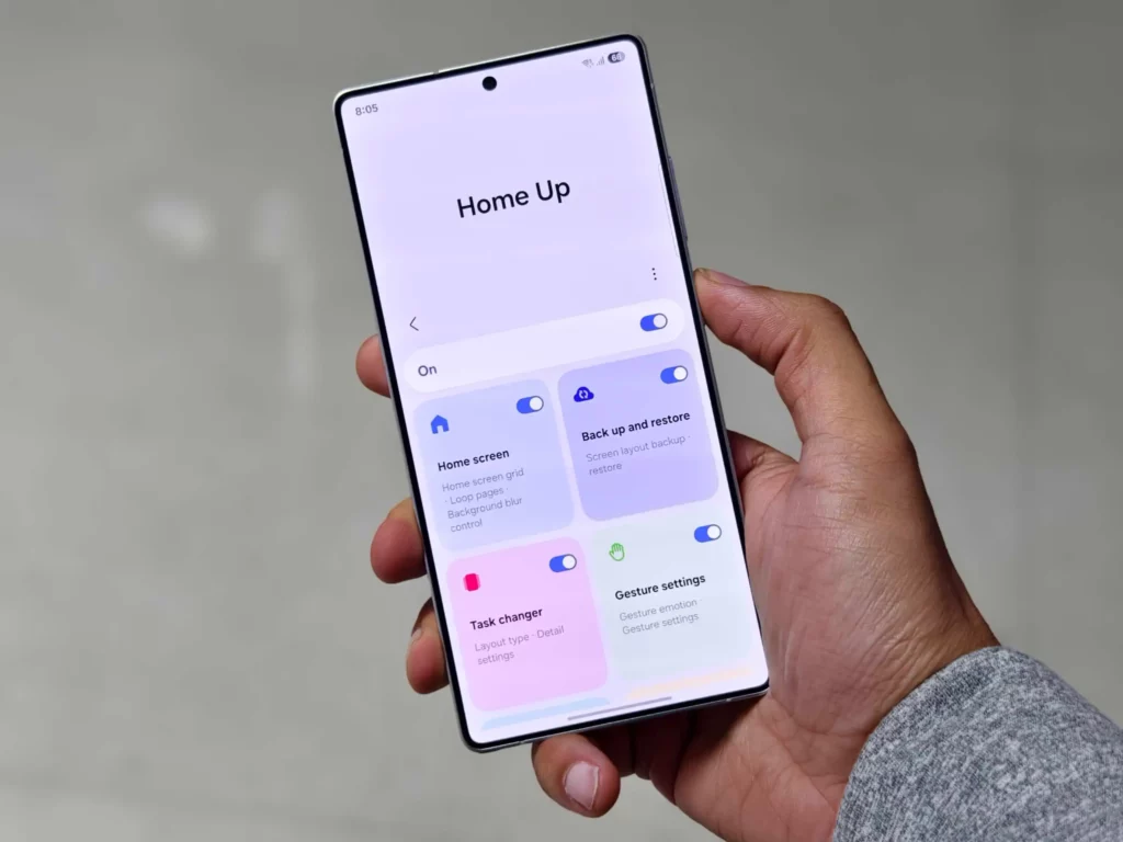 نمایی از ابزار Good Lock