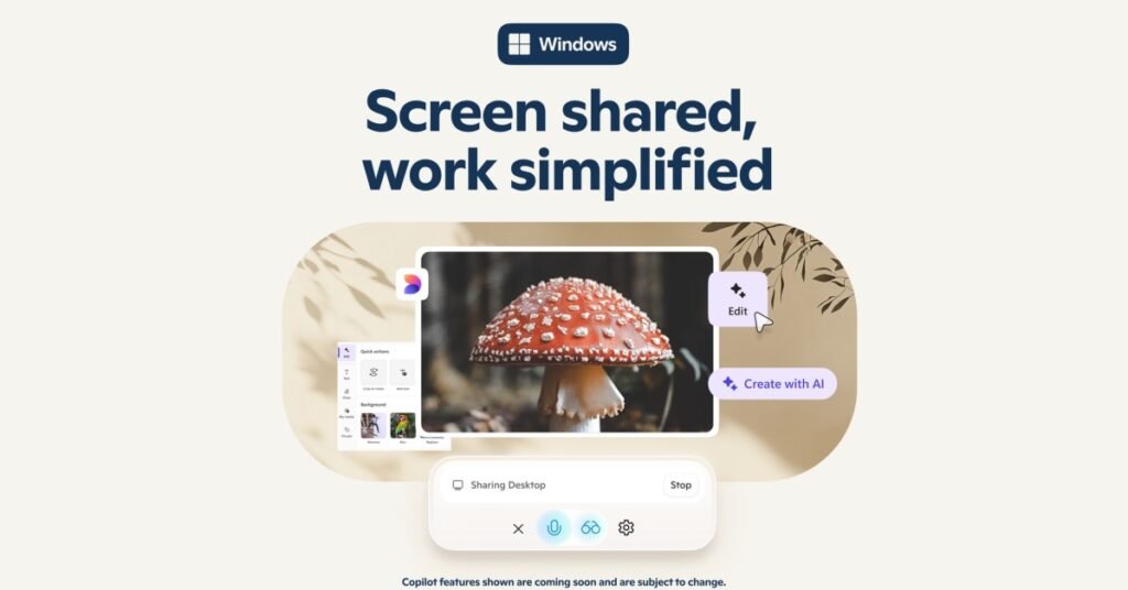 قابلیت‌های آزمایشی جدید Copilot Vision