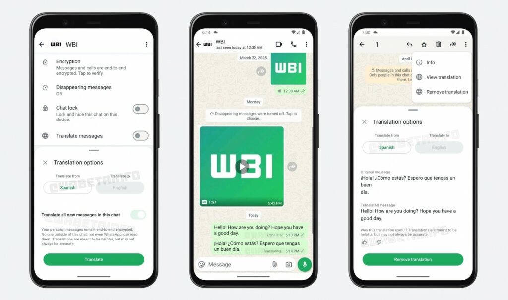 whatsapp-android-beta-message-channel-updates-translation-2_1-1024x605-1 قابلیت ترجمه پیامها و بهروزرسانیهای کانال در نسخه بتای واتساپ