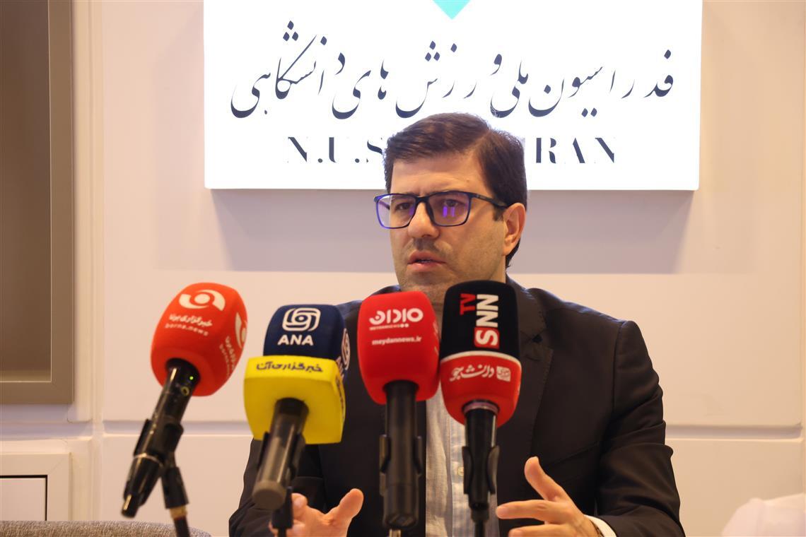 افشاری: استعفا خود را به وزیر دادم / کمیته برگزاری یونیورسیاد با ما همکاری نکرد و ویزا صادر نشد