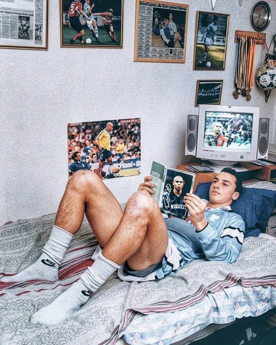 تصویر قدیمی از زلاتان ابراهیموویچ