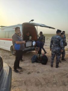 انحراف اتوبوس حامل زائران ایرانی اربعین؛ ۲۴ نفر مصدوم شدند + عکس انحراف اتوبوس حامل زائران ایرانی اربعین؛ ۲۴ نفر مصدوم شدند + عکس